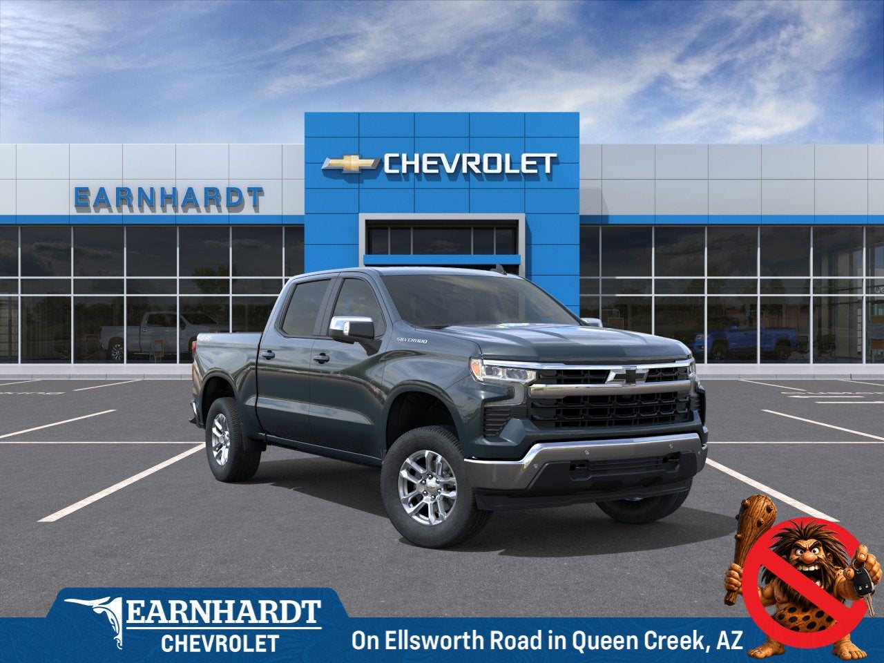 2026 Chevrolet Silverado 1500 — side profile view