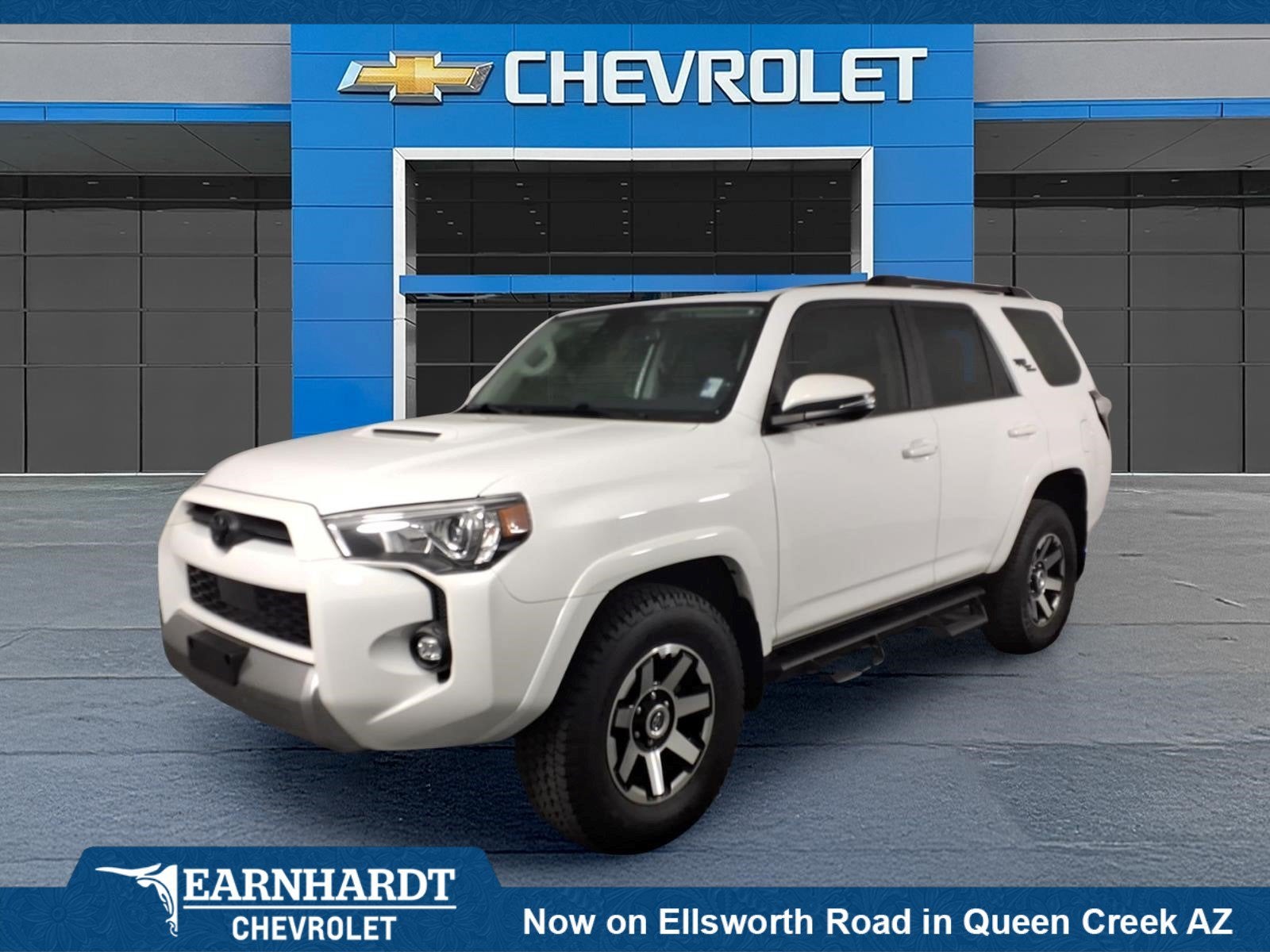 2023 Toyota 4Runner TRD Off Road Premium in Gray — front three-quarter view